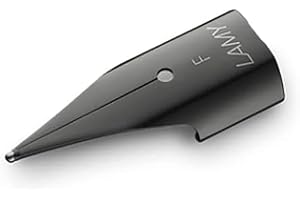 Lamy Z50 - Plumín de acero negro para pluma estilográfica, color Negro F