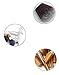 Beauty Kingdom 11pcs Set Bamboo Handles Makeup Brushes Natural Make up Brushes Cosmetics Brush Makeup Brushes Sets Soft Makeup Brush Set Cosmetic Tool Kit with Portable Pouch