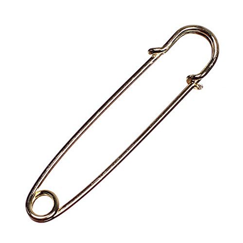 The Scotland Kilt Company Filtro UV tradicional 7,62 cm imperdible para falda escocesa acabado dorado - Ideal para Kilts y faldas por