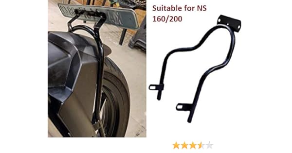 pulsar 200 ns number plate holder online