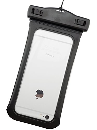 DolDer Premium Wasserchite Handyhülle Tasche mit Side Window für Apple iPhone 6S,6,5S,5,5C,SE,4,4S und andere 4.3~5.1 zoll Smartphone wie Samsung Galaxy S7/S6/S5/S4/S3/Mini, HTC One M7/M8/M9/Mini,Desire, LG Nexus 5, Sony Xperia XA/Xpirea X/Xperia X Performance/Z5 Compact/Z3 Compact , Huawei Honor 6/Ascend P8 Lite/P7, Google Nexus 4/5, Blackberry Passport, Nokia Lumia 1020/930/630, Motorola Moto - 2