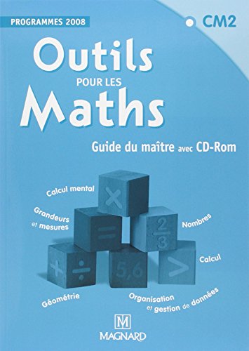 Télécharger Outils pour les maths CM2 Guide du maitre : Programme 2008 (1Cédérom) PDF Livre eBook France Télécharger Outils pour les maths CM2 Guide du maitre : Programme 2008 (1Cédérom) PDF Livre eBook France