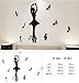 Produktbild ACRYL TANZ WANDAUFKLEBER 3D DREIDIMENSIONAL BALLETT FAMILIE DEKORATION SELBSTKLEBEND UMWELTSCHUTZ B 69X50CM