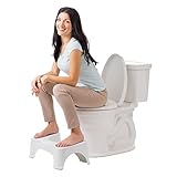 Toilettenhilfe Squatty Potty Ecco in Weiß, 19cm - 5