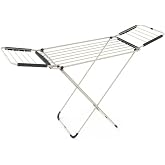 Verifies Perilla Vinela Winged Thick Tube Clothes Dryer Matte White KMU17038-1