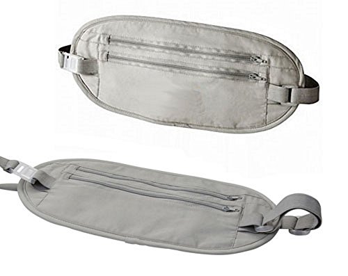 Marsupio Da Corsa Impermeabile Unisex, Con Tasca Antifurto E Cinghia Regolabile, Per Sport All'aperto, Hiking, Jogging, Nero/verde