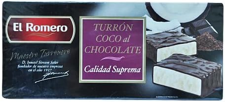 Turrones El Romero COCO CHOCOLATE SUPR 200gr EL ROMERO
