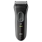 Braun Series 3 ProSkin 3000s Electric Shaver/Rechargeable Electric Razor - Black