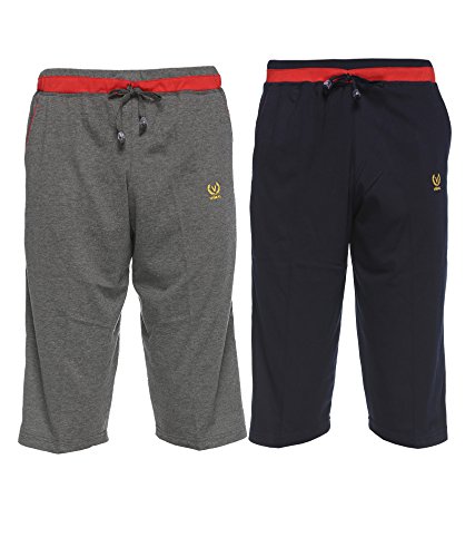 VIMAL Multicolor Cotton Blended Capri for Men (Pack of 2) RS.505 (82.00% Off) - Amazon