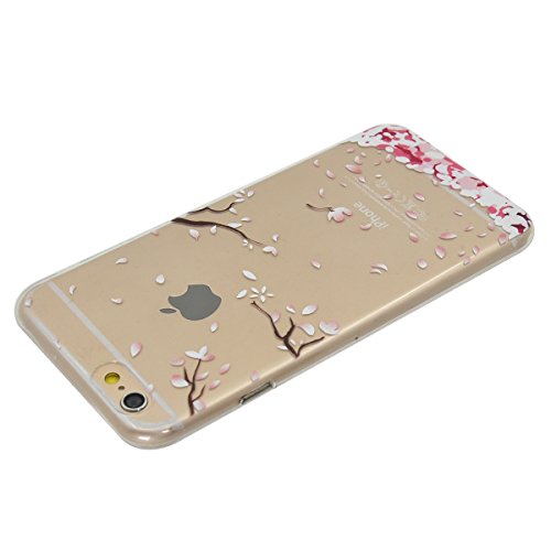 Funda iPhone 6 PLUS 6S PLUS AllDo Carcasa Silicona Caucho Funda Transparente Clara Soft Slim Case Cover Bumper Carcasa Protectora Funda Blanda Suave Flexible Caja Ultra Delgado Ligero Casco Anti Rasgu os Anti Choque - Flores de Cerezo reviews Funda iPhone 6 PLUS 6S PLUS AllDo Carcasa Silicona Caucho Funda Transparente Clara Soft Slim Case Cover Bumper Carcasa Protectora Funda Blanda Suave Flexible Caja Ultra Delgado Ligero Casco Anti Rasgu os Anti Choque - Flores de Cerezo