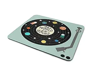 Designer Printed Mouse Pad for Laptop & Computer - Non-Slip Small Home & Travel Mouse Pad for Men & Kids Mousepad (D8)