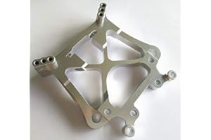 CrazyRacer Aluminum Front or Rear Shock Tower for HPI 1/8 Savage X XL Savage Flux 85234 Alloy Damper PLATE-1PC Slver
