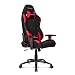 Produktbild AKRacing Core EX Wide Gaming Stuhl für PC/PS4/XBOX/Nintendo, Schreibtischstuhl mit Kissen, Stoffbezug - Schwarz/Rot