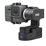 Feiyu Tech WG2 3-axis indossabile giunto cardanico con nuovo treppiede, adatto per action camera GoPro Hero 5, Hero 4, Session, Yi 4 K, AEE SJCAM, ecc. Impermeabile IP67, Autorotazione, due assi Unlimited rotante, controllo bluetooth