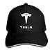 Produktbild Bro-Custom Simple Tesla Motors Sandwich Flex Fit Hat Baseball Cap Black