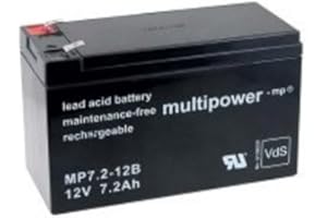 Heib Qualitätsakku – Akku für USV APC Back-UPS BE700G-GR - 12V - Lead-Acid - PB - 7200mAh - 7.2Ah