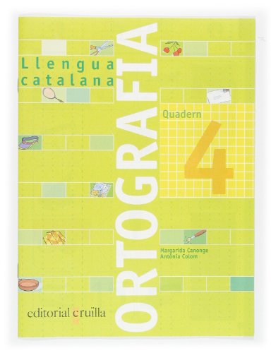 Quadern ortografia 4 Llengua catalana
