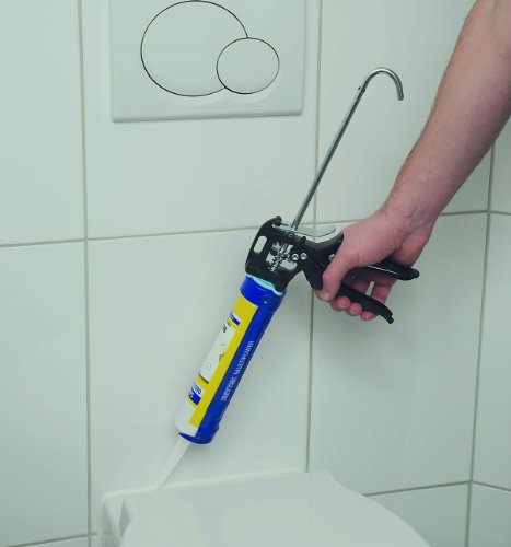 Heytec Heyco 50817919100 Profi-Kartuschenpistole mit Fugenabzieher im Set - 2