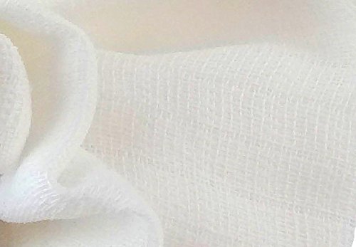 Babymajawelt 9975 Mullwindeln, kochfest, Spucktücher, 10er Pack, 60 x 80 cm, weiß - 3