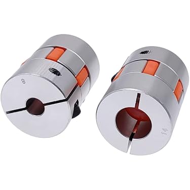 GRASAKY Aluminium D35 L50 Koppler 3 Backen Flexible Welle Kupplung Motor Stecker Plum Koppler Gerillt Elastisch(5x12mm