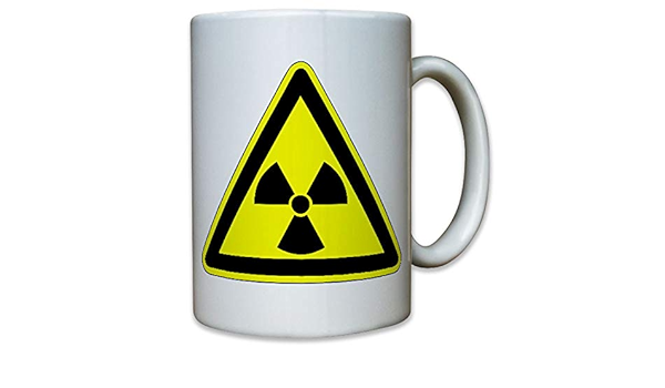 Amazon De Radioaktivitat Radioaktive Strahlung Uran Atom Warnung Warnzeichen Tasse 12207