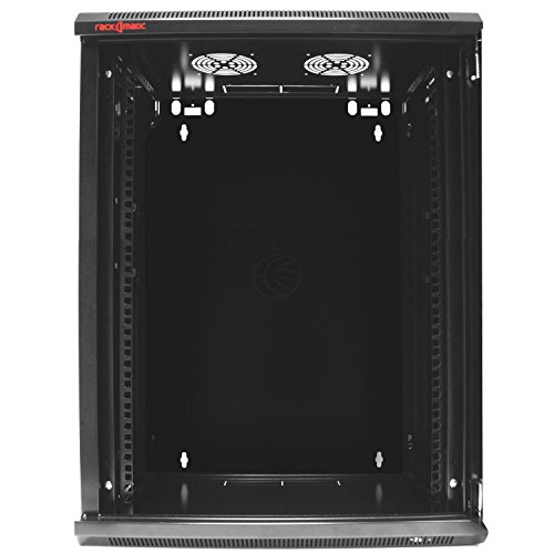Armario rack mural 19″ 15U 570x450x790mm pared SOHORack desmontado DIY de RackMatic - 4