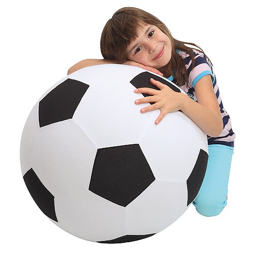 Deko Riesenfußball, 50 cm im Durchmesser! - 2
