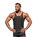 Produktbild Tops Tanks,Transwen Mode Surf Herren Sport Strand Schwimmen Fitness Tank Slim Fit Muscle Shirt Sport Bluse Basic Tee Sleeve Tops Kleidung Outdoor Outwear Shirt Solid Bluse(Schwarz,M)