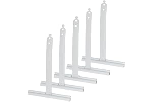 KRAWNXIN Ressorts de suspension pour volets roulants - Loquets à ressort en acier - Crochets à ressort de sécurité (150 * 190mm, Pièce, 5)