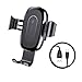 Produktbild Auto-Wireless-Ladegerät Drahtlose Ladestation Auto Gravity Brackets Sensing Durable Magnethalterung für iPhone für Sumsung (schwarz)