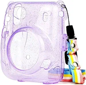 Stela Mini 11 Camera Glitter Purple Case Camera Bag