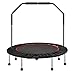 Price comparison product image soges 48 Inch Trampoline with Safety Pad Fitness Trampoline for Home Gym Exercise with Handle,PSBC-004
