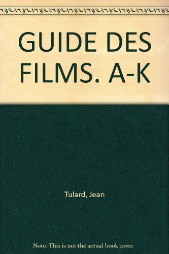 couverture de : Guide des films A - E