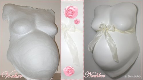 Gipsabdruck vom Babybauch – Ausbesserungs- & Reparaturset - 4