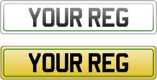 N Plates | Vista - Number Plates | UK & Plate Holders | 2D | Registration Plates | GIFTS | NAMES | SIGNS | CUSTOM DESIGN | UK | BORDERS | BADGES - 1