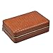 Produktbild Lxc Dunkelbraun Kariertes PU-Leder, Vier Zedernholzpaletten, Zigarrenschachtel, Humidor Tragbar