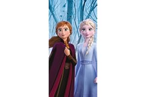 Arlis Telo mare Frozen Disney o Asciugamano da bagno Frozen Disney 70 x 140 cm in cotone (Asciugamano Frozen Disney)
