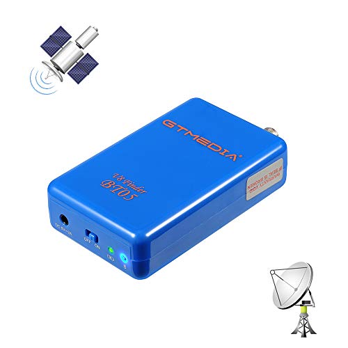 GT MEDIA BT05 - Localizador de Satélites con BT- Buscador Parabólico de Antena Satelital para Buscar Señales Satelitales - Medidor Posicionamiento Ajuste óptimo de Antenas Parabólicas - Recargable