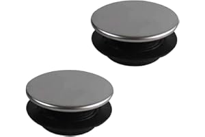 Toyvian Flush Tip Hole Cover Kitchen Tap Hole Cover Stainless Steel Dispenser Hole Cover for Kitchen Bathroom Cover for Sink Kitchen Tap Hole Cover Sink Hole Cover