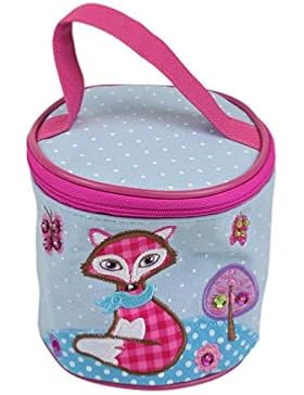 bb Klostermann 90033 Mädchen-Schminktasche, Kimi the Fox, Blau/Pink