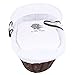 Isabella Alicia Embroidered Applique Doh Doh The Baby Dragon Dark Wicker Moses Basket