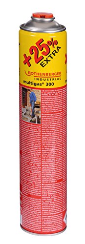Rothenberger Industrial - Multigas Jumbo 300 - Schraubkartusche - Propan / Butan Mix – 750 ml - 1500000045