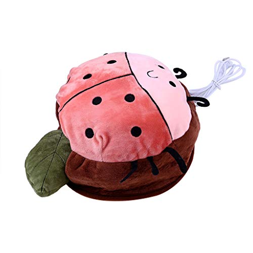 Preisvergleich Produktbild KERULA Niedliche Cartoo Tiere USB beheizte Mauspad Handwärmer mit Handgelenk GuarMaus Computer Ergonomische Leise Tragbar Mouse Wiederaufladbar MäUse Kabellos Tasten Mit EmpfäNger Balance-Tuning