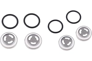 ‎B BAOSITY B Baosity 4 STK. Motorrad Φ18mm Schauglas Ölschauglas mit Dichtung für Bremspumpe Bremszylinder