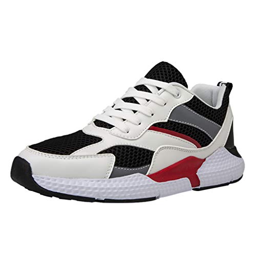 Preisvergleich Produktbild ABsoar Atmungsaktive Sneakers Herren Leichte Laufschuhe Tennisschuhe Bequeme Mesh Freizeitschuhe Rutschfeste Turnschuhe Outdoor Gymnastikschuhe
