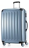 HAUPTSTADTKOFFER - Alex - Valise Rigide Grande Bagage Trolley 4 Roues, TSA, 75 cm, 119 litres, Pool Blue