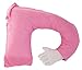Drasawee 43cm/16" One-Arm Boy Friend Cushion Body Pillow Doll PP Stuffed Bolster Toy Perfect Gift for Girls Pink