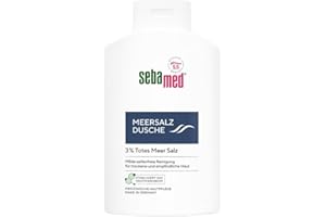 ‎SEBAMED SEBAMED Meersalz Dusche 400 ml, Duschgel für Männer und Frauen, mit original totem Meersalz, seifenfreie Reinigung für empfindliche und trockene Haut