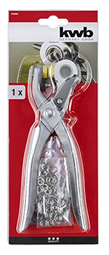 Kraftixx Multifunktionszange Multifix 929690 (3 Funktionen in 1 Zange, Revolverlochzange, Druckknopfzange und Ösenzange, mit Druckknöpfen und Ösen) - 2