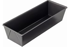 Dr. Oetker 2516 Moule a cake 30 cm, moule a gateau rectangulaire, moule gateau rectangle, moule gateau rectangulaire, moule à gâteau, moule à pain de mie, Acier, 30 x 11,5 x 7 cm